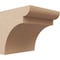 Ekena Millwork 8"W x 8"D x 8"H Wide Yorktown Rough Cedar Woodgrain TimberThane Corbel, Primed Tan CORUR08X08X08YORRCPR - alternate 1